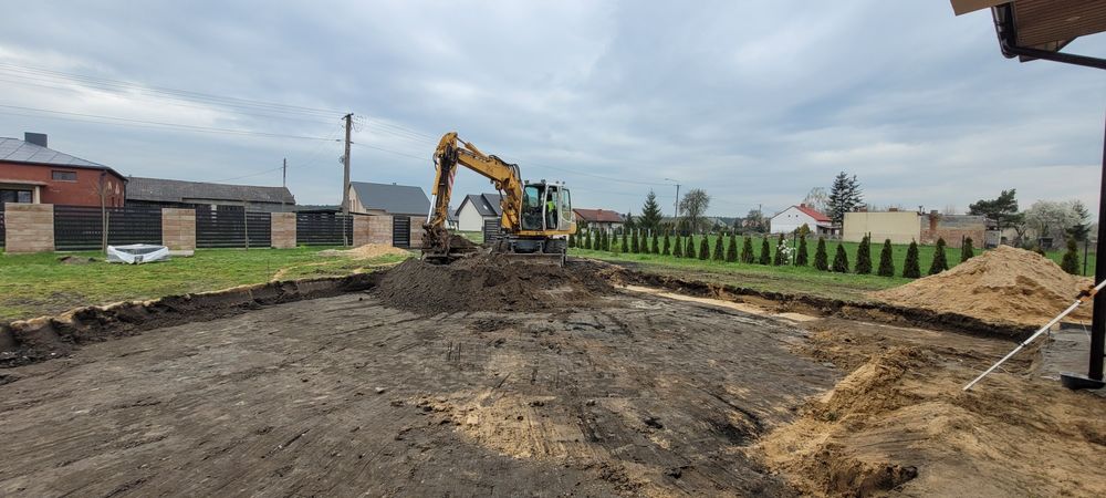 Koparko-ładowarka--Piasek, Żwir, Kruszywa, Ziemia -Transport,Sprzedaż