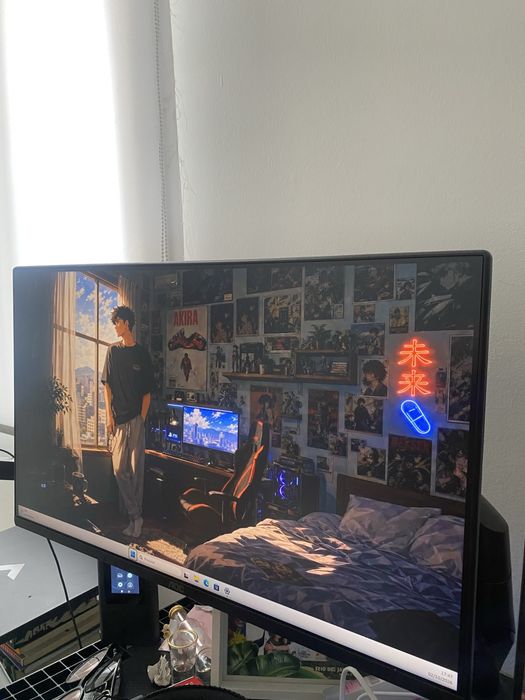 2 Monitores AOC 24B36X + Asus VA279HG — Full HD
