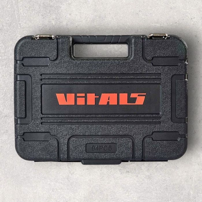 Набір інструментів та головок торцевих 94 предмети Vitals Master