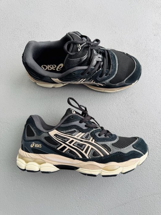Кросівки Asics Gel-NYC Black Grey 36-45. Оплата на пошті.