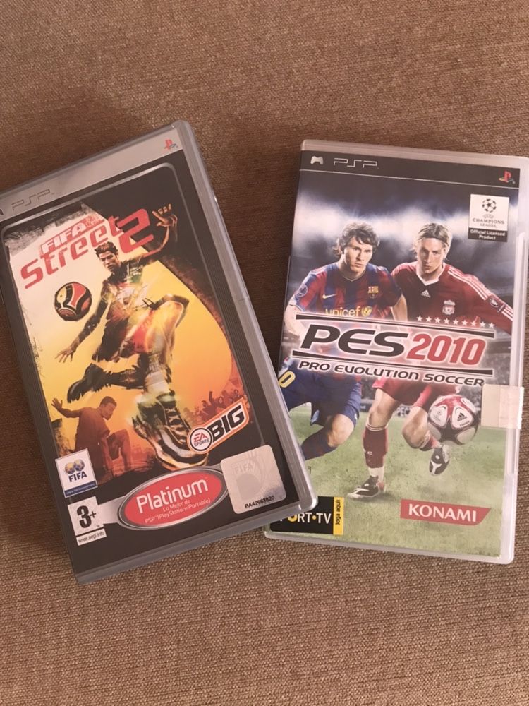 Venda de jogos da psp