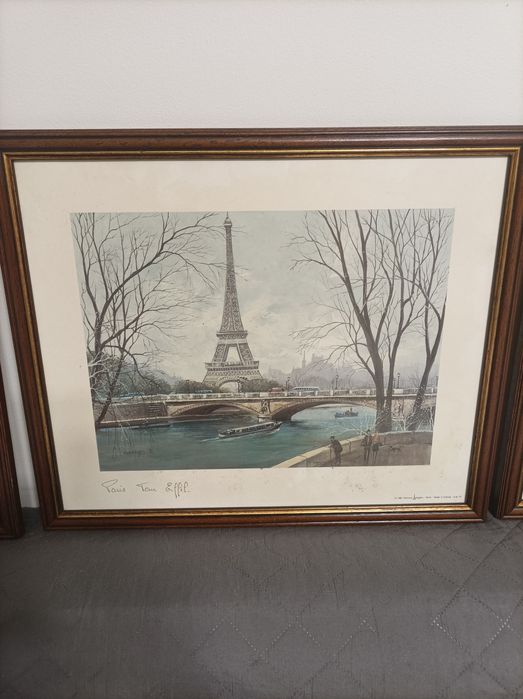 Quatro quadros de paris