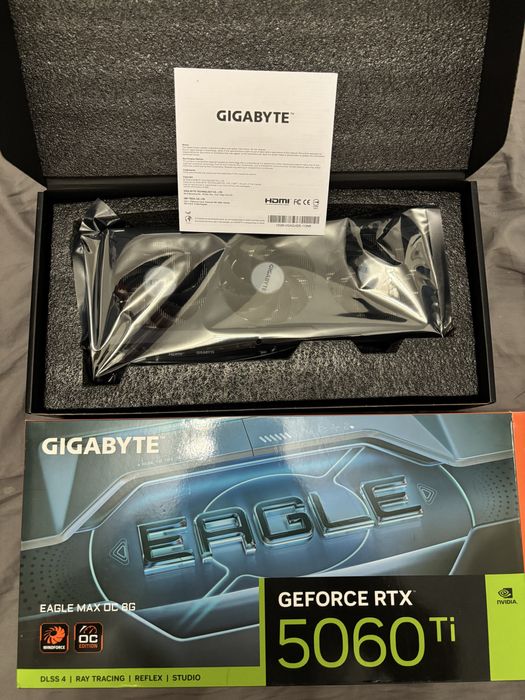 Gigabyte GeForce RTX 5060 Ti Eagle MAX OC 8GB GDDR7 DLSS4