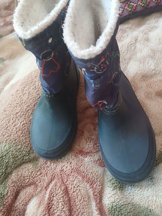 сапоги утеплені , можливо олх