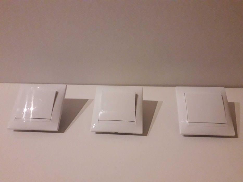 Interruptores brancos