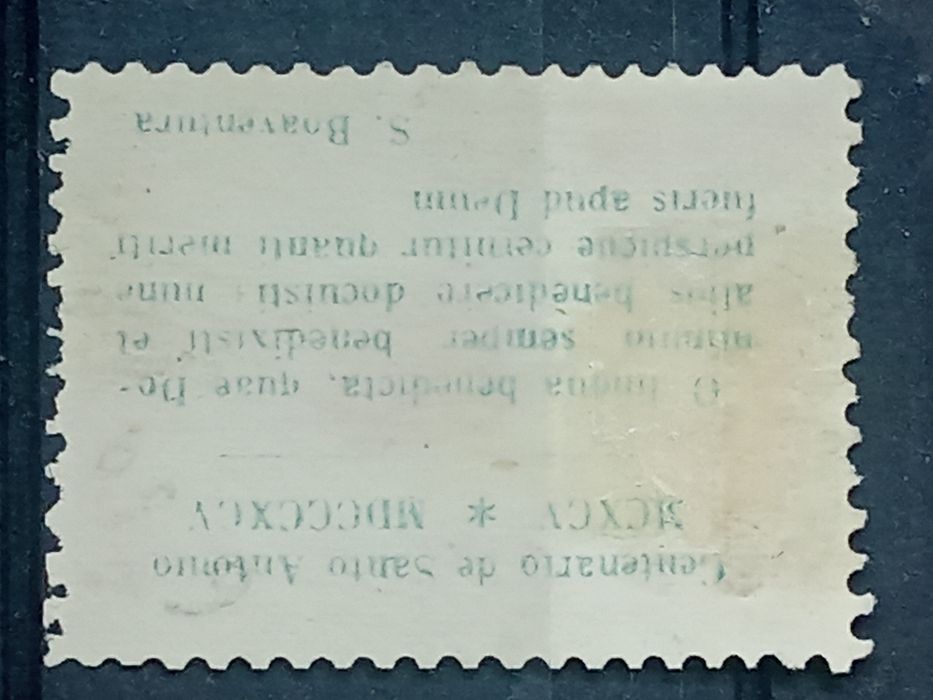 1895 Selo Da Série 7° Centenário do Nascimento S. António  Usado