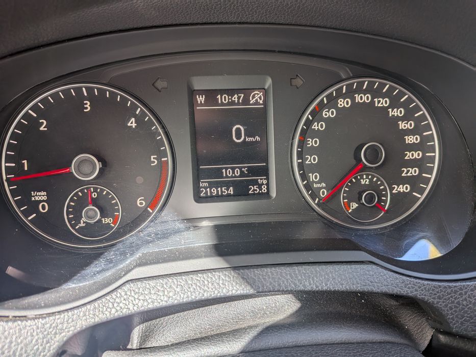 VW Sharan 2.0 TDI 2010r manual 5 osób