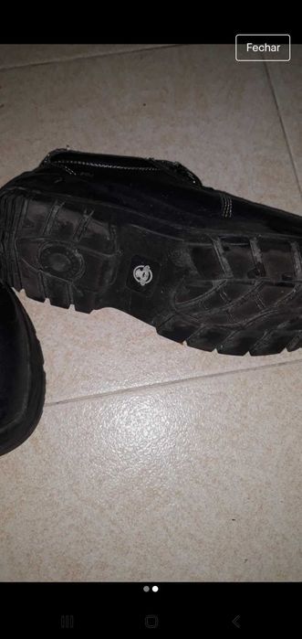 Sapatos biqueira de aço