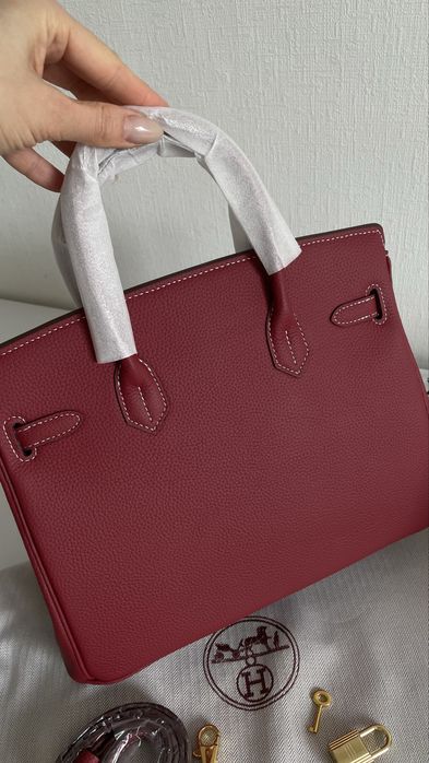 Сумка в стилі hermes birkin, люкс якість