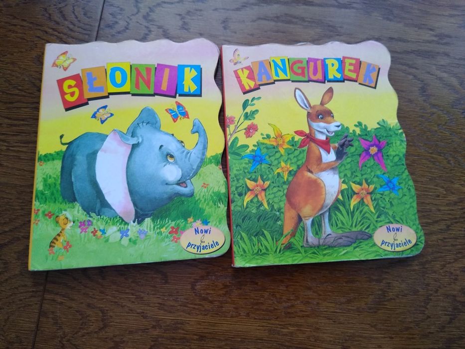 Książeczki z serii Nowi przyjaciele - twarde kartki