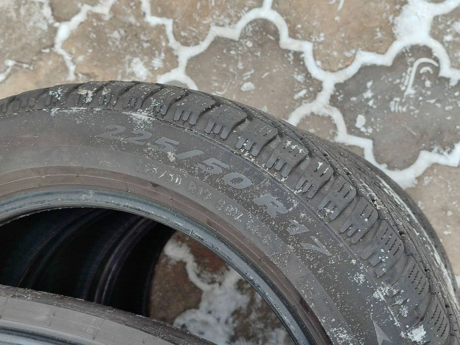 Продам Шини на 17 Майже нові 225*50. PIRRELI 2022 рік Зима