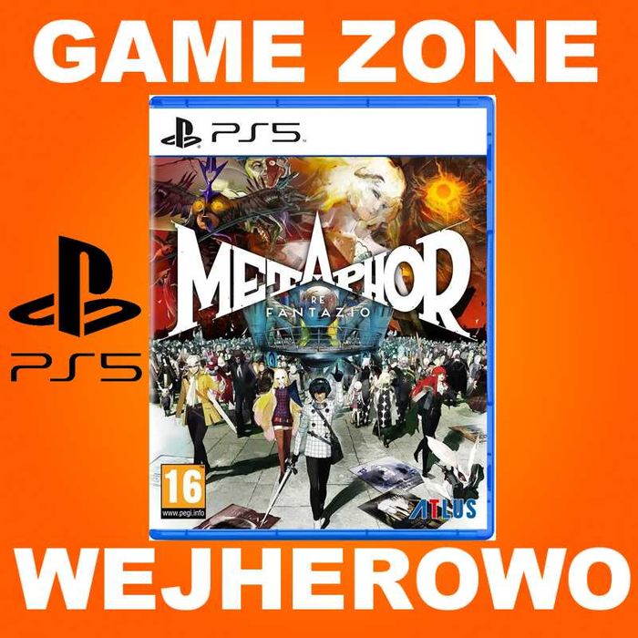 METAPHOR  Refantazio PS5 = PŁYTA = Wejherowo / Wymiana