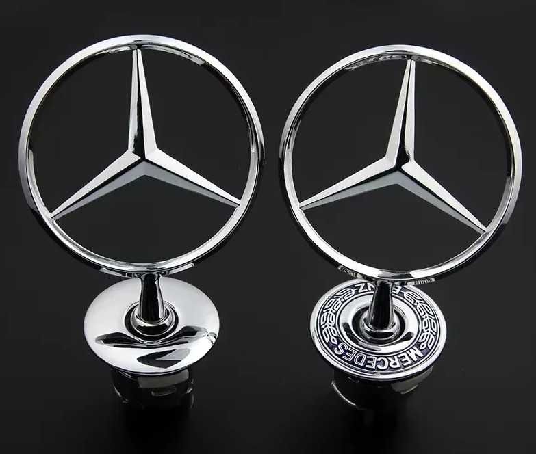 Emblema Símbolo capô ou bagageira Mercedes Benz