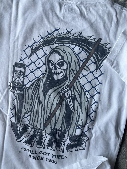 Tshirt Branca Vans Como Nova S