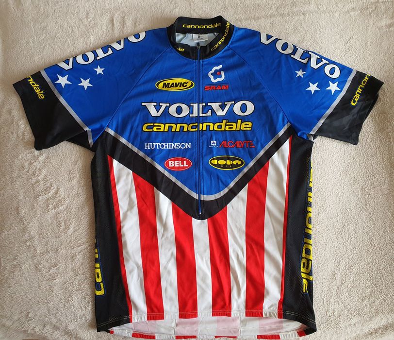 Koszulka Cannondale Volvo Team USA 1999 XXL stan bdb retro Coda