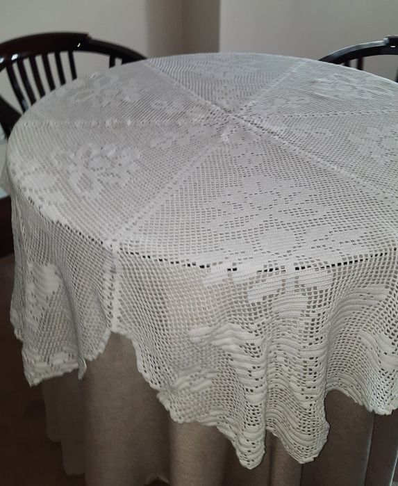 Toalha em Renda linha número 12