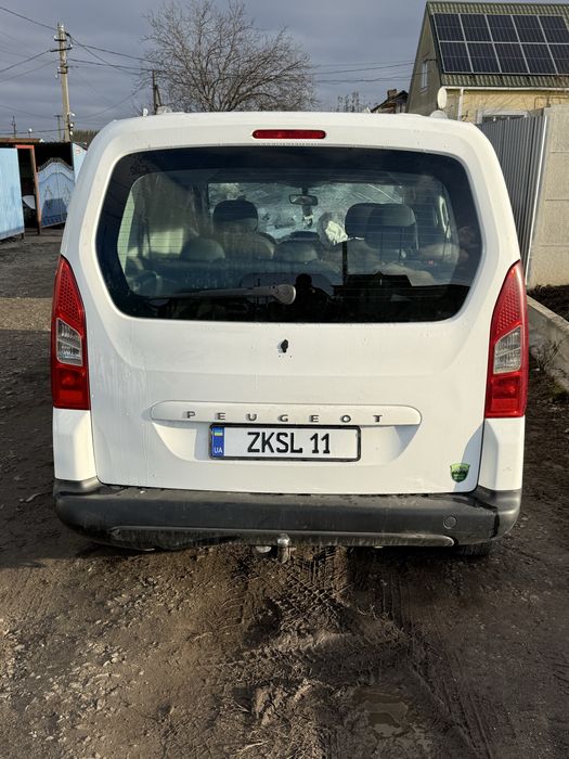 Кузов з документами пасажир 2010 partner b9 1.6 hdi