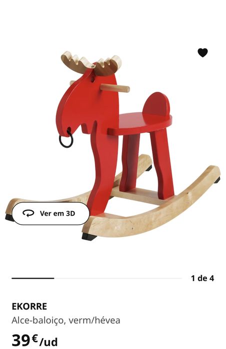 Rena de baloiçar (IKEA)