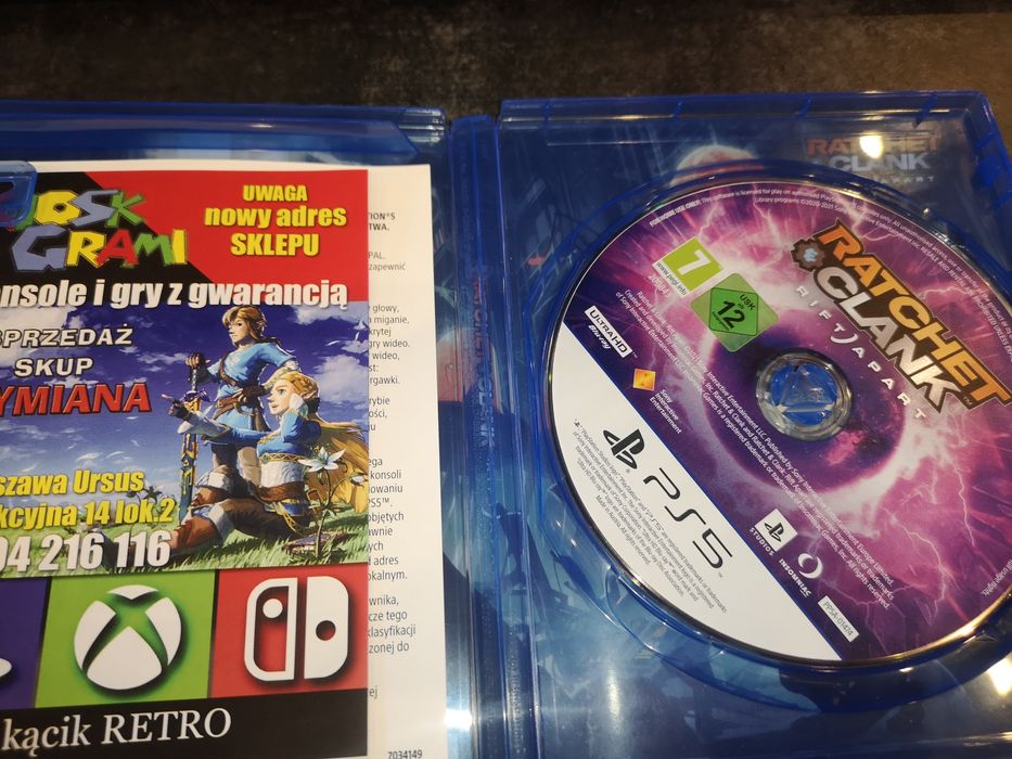Ratchet & Clank Rift Apart PS5 gra PL (możliwość wymiany) kioskzgrami