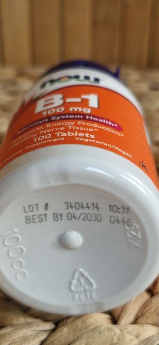 Witamina B1 100mg 100 tabletek