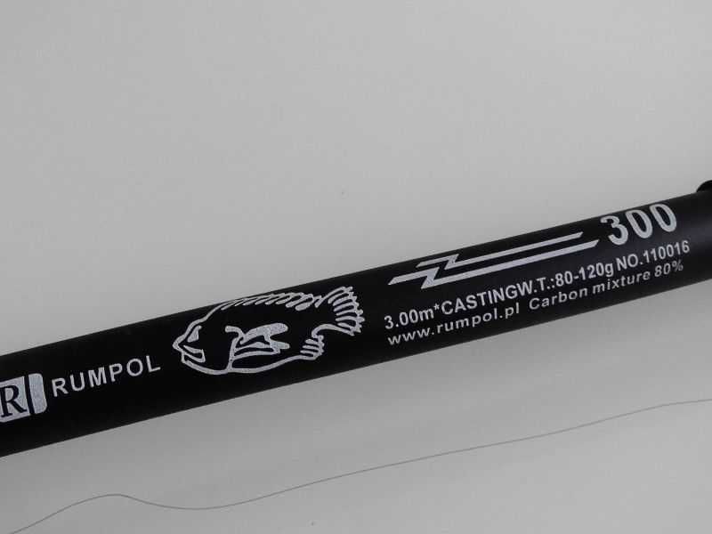 Wędka 300cm + Kołowrotek zestaw