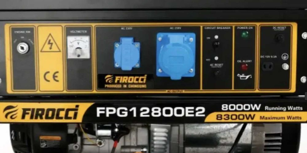 Генератор бензин Firocci 8 - 8,3 кВт мідна обм електростарт AVR новий