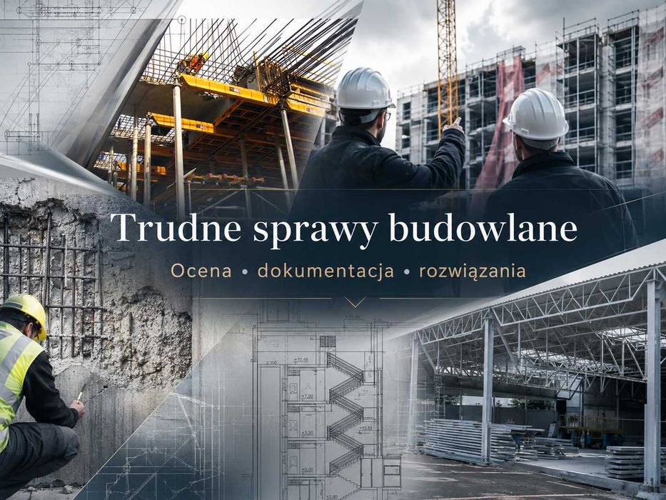 Przeglądy budynków, cKOB, nadzór, ekspertyzy i legalizacje