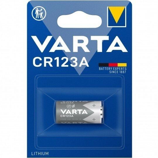 Батарейка Varta CR 123A / CR2, Duracell 123A /  CR 2, Panasonic CR 123