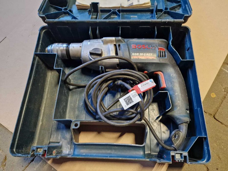 Wiertarka Bosch GSB 20-2 RET Professional Dwa Biegi 1010W BOX