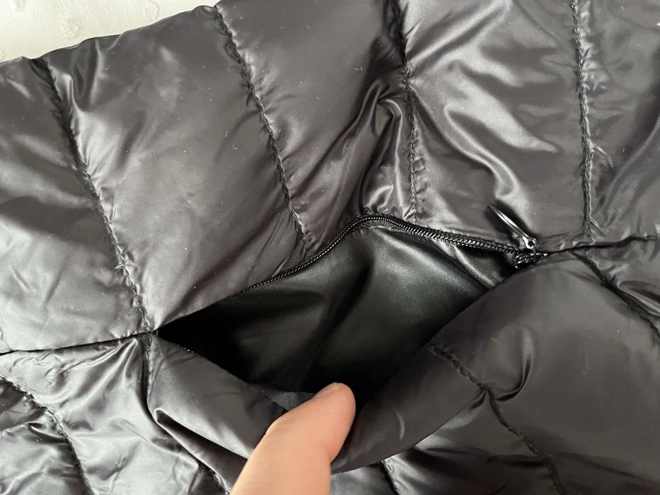 Kurtka pikowana Lacoste nowa czarna S