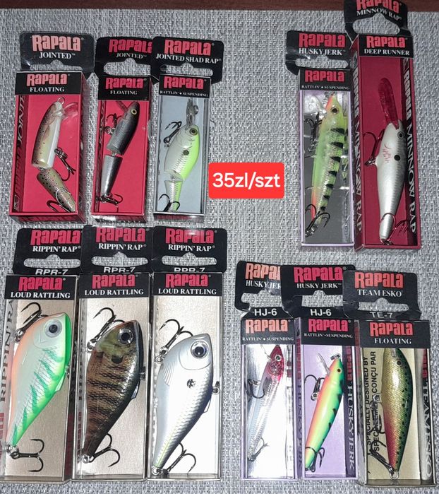 Woblery rapala różne