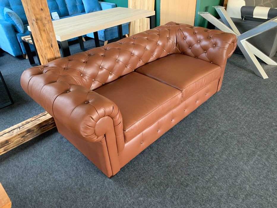 Sofa trzyosobowa Chesterfield z funkcją spania !!!