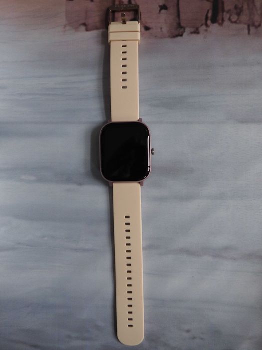 Rubicon rnce67 pink smartwatch damski z paskiem silikonowym