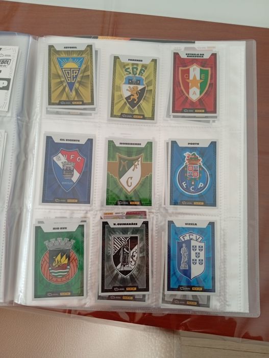 Cartas de coleção futebol