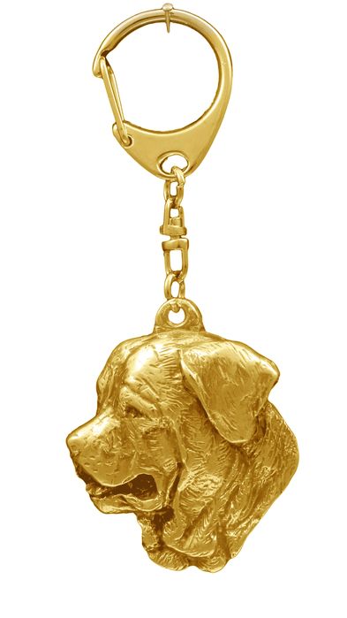 Tosa Inu brelok pozłacany Art-Dog