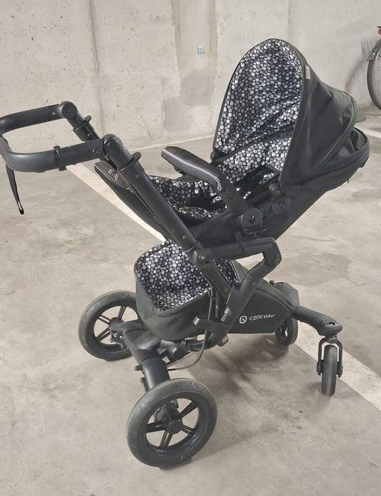 Wózek 3w1 Concord Neo - składana gondola, lekka "łupina"