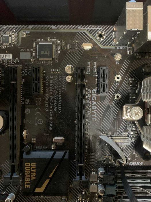 Комплект GA-Z270P-D3 + Процесор Intel Core i7-7700K + DDR 4 48Гб