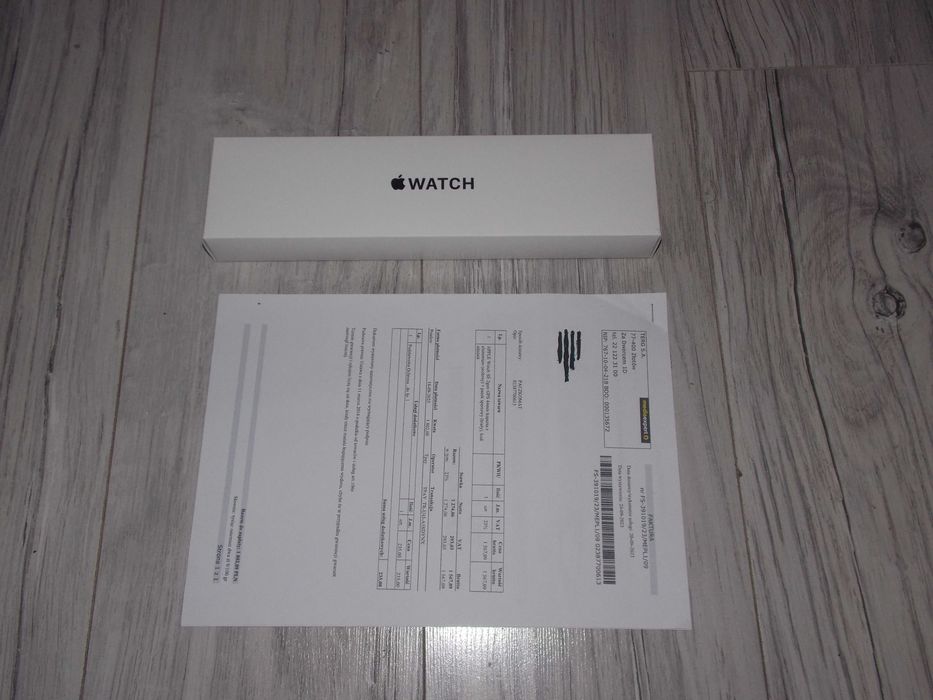 Apple Watch SE 2gen GPS 44mm alum. srebrny,2 paski Gwar. do 19.09.2026