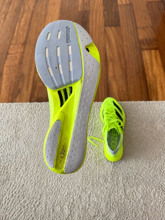 Adizero Takumi Sen 10 Running Shoes (Yellow)