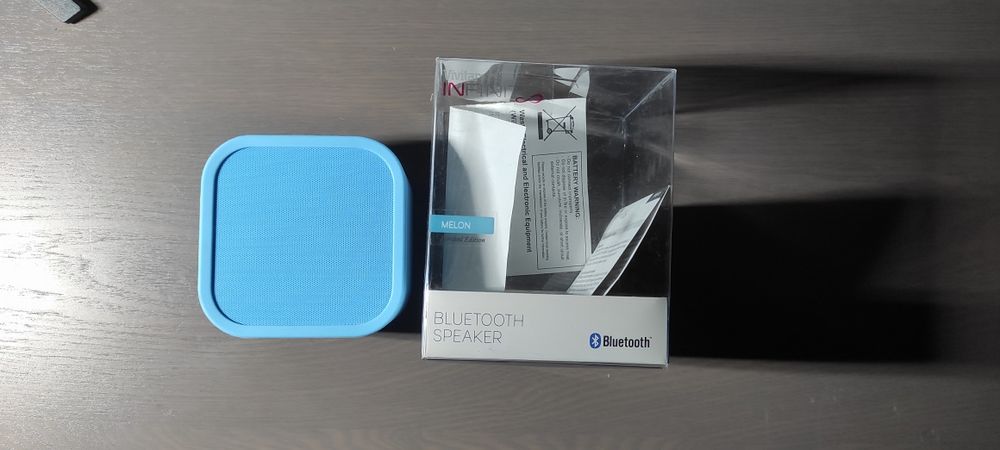 "Bluetooth Speaker" głośnik bezprzewodowy bluetooth niebieski