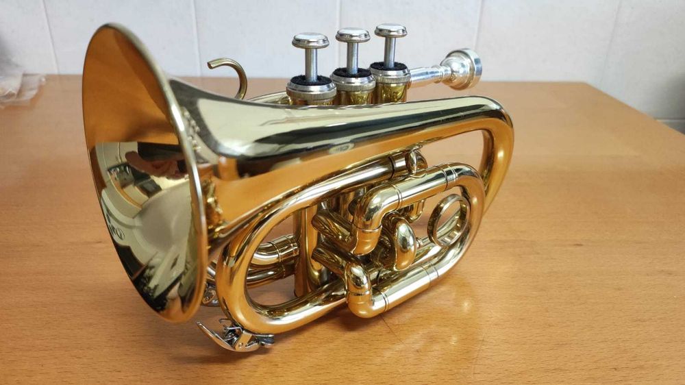 Trompete de Bolso - Pocket Trumpet em Si Bemol
