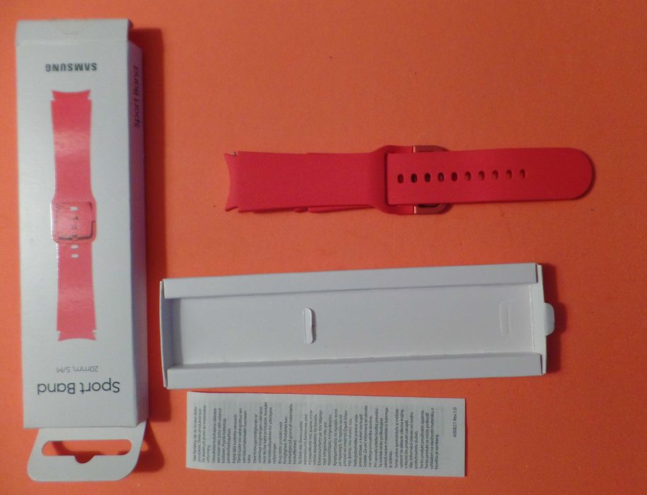 Pulseira Samsung Galaxy Watch Sport Band – como nova (Original)
