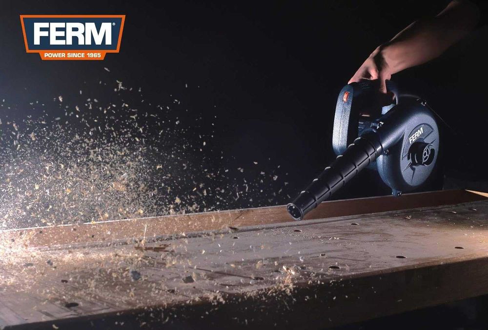 Електрична повітродувка дуйка для листя Ferm 400W