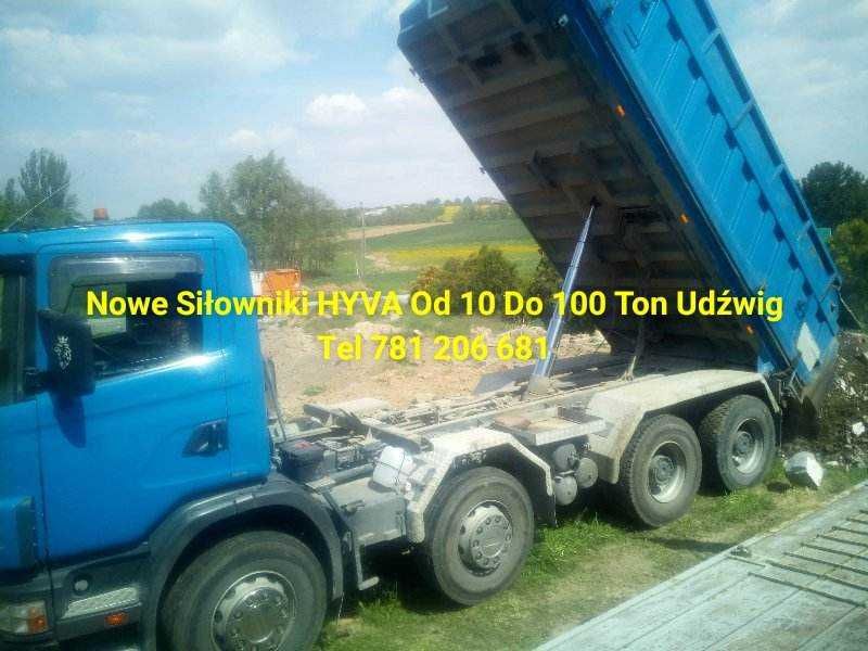 Przyczepa Wywrotka 3Str D47 D55 D35 HL IFA Nowy Siłownik Wywrotu 7-90T