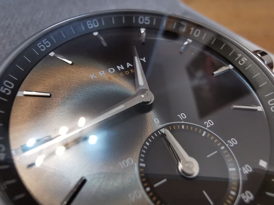 Zegarek męski Kronaby Sweden szafir hybryda