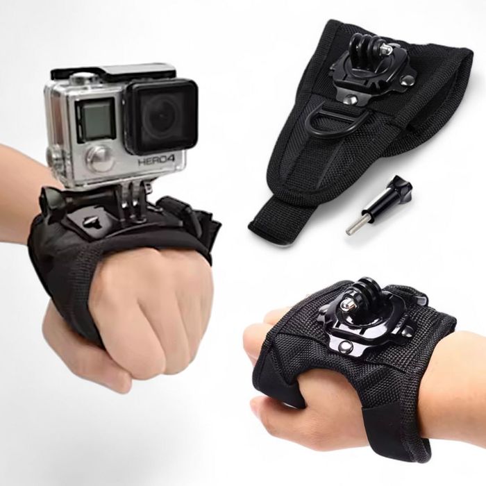 Крепление для екшн камер GoPro, Sony, Xiaomi..Крепление на кисть, руку