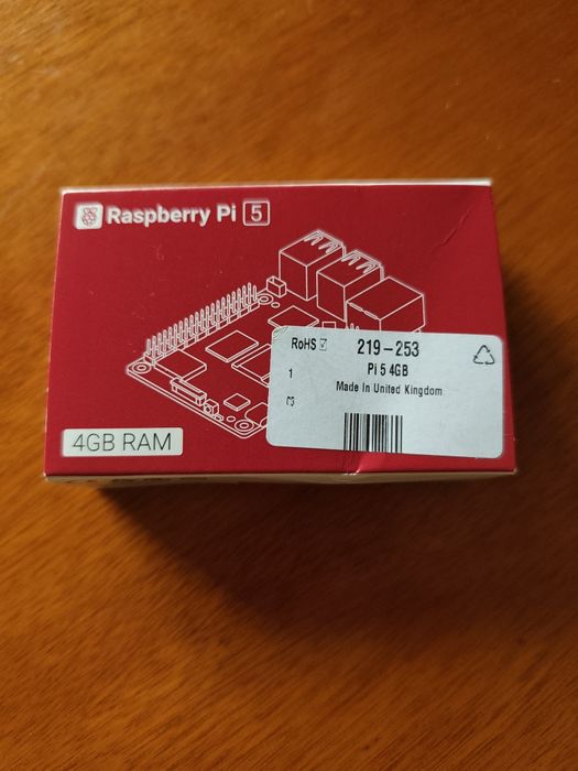 Raspberry pi 5 4Gb Novo