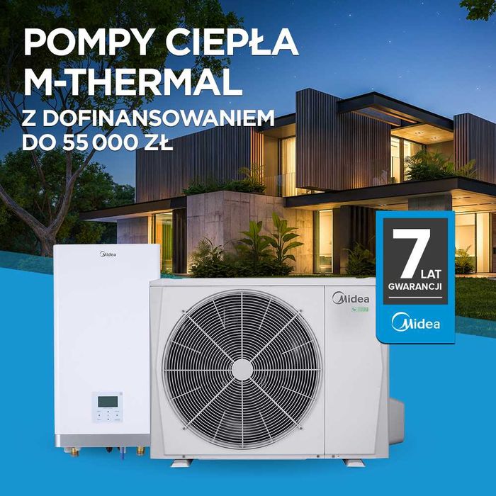 Pompa ciepła MIDEA M-THERMAL Split 6kW WiFi   PROMOCJA