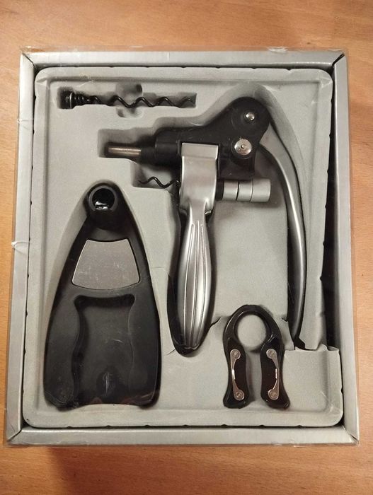 Kit Saca-Rolhas Garrafas de Vinho Profissional