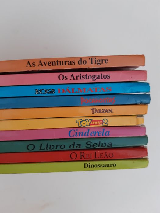 10 livros da colecção Disney